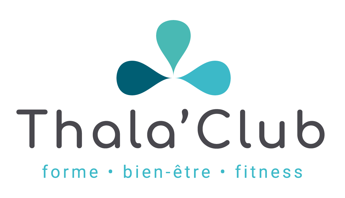 Logo Thala'Club - 3 gouttes + nom de l'entreprise