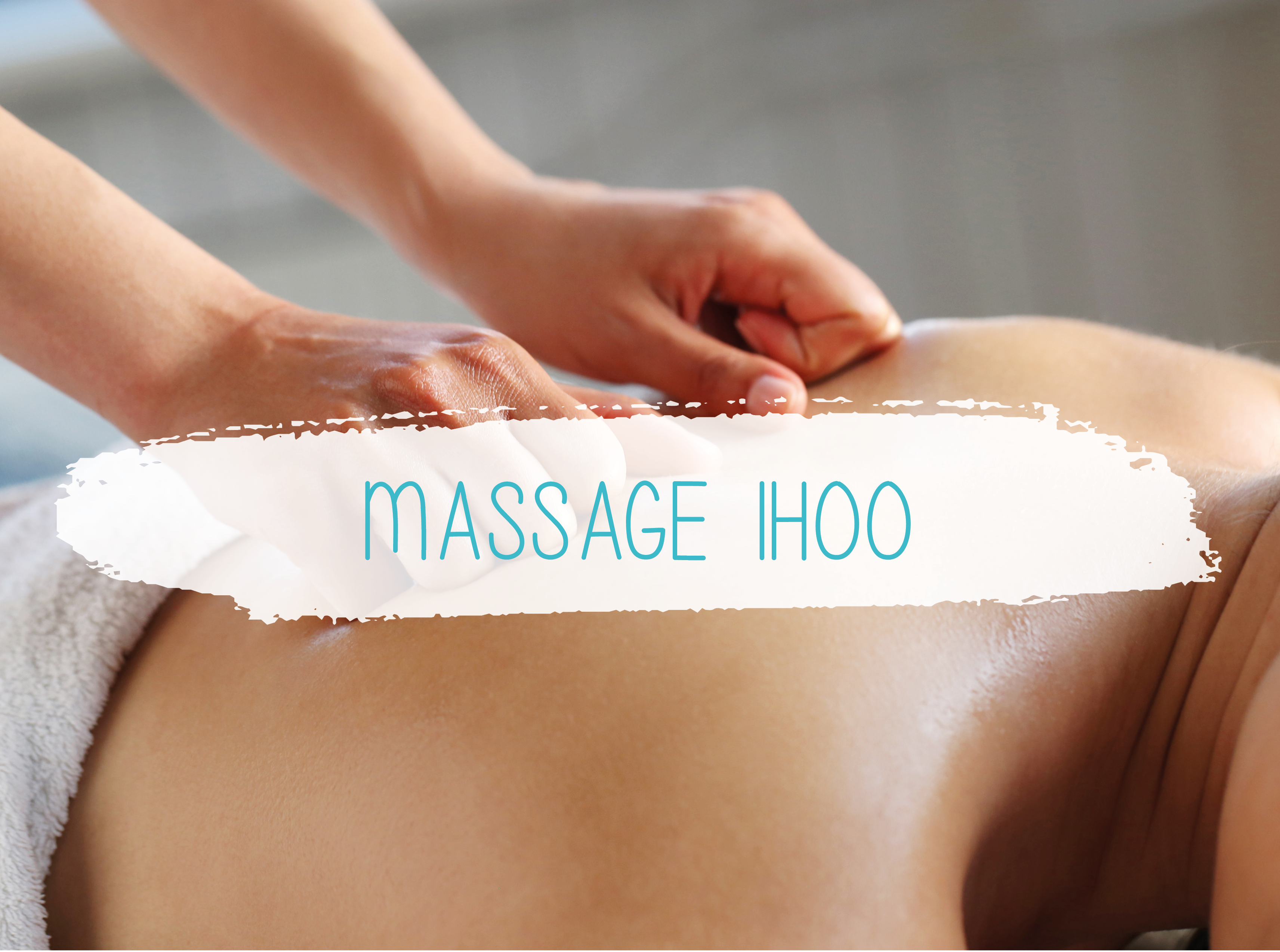 Image d'un massage du dos pour illustrer les massages d'1h00 de Thala'Club.