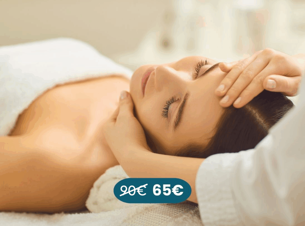 30 MIN DE MASSAGE + 45 MIN DE SOIN VISAGE