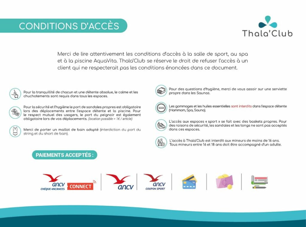 Règlement interne ThalaClub