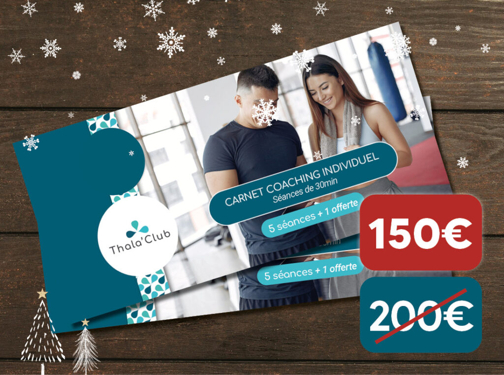 Offre carnet de coaching pour Noël