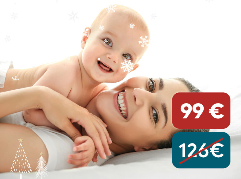 rituel jeune maman offre de Noël : -10% et espace détente offert